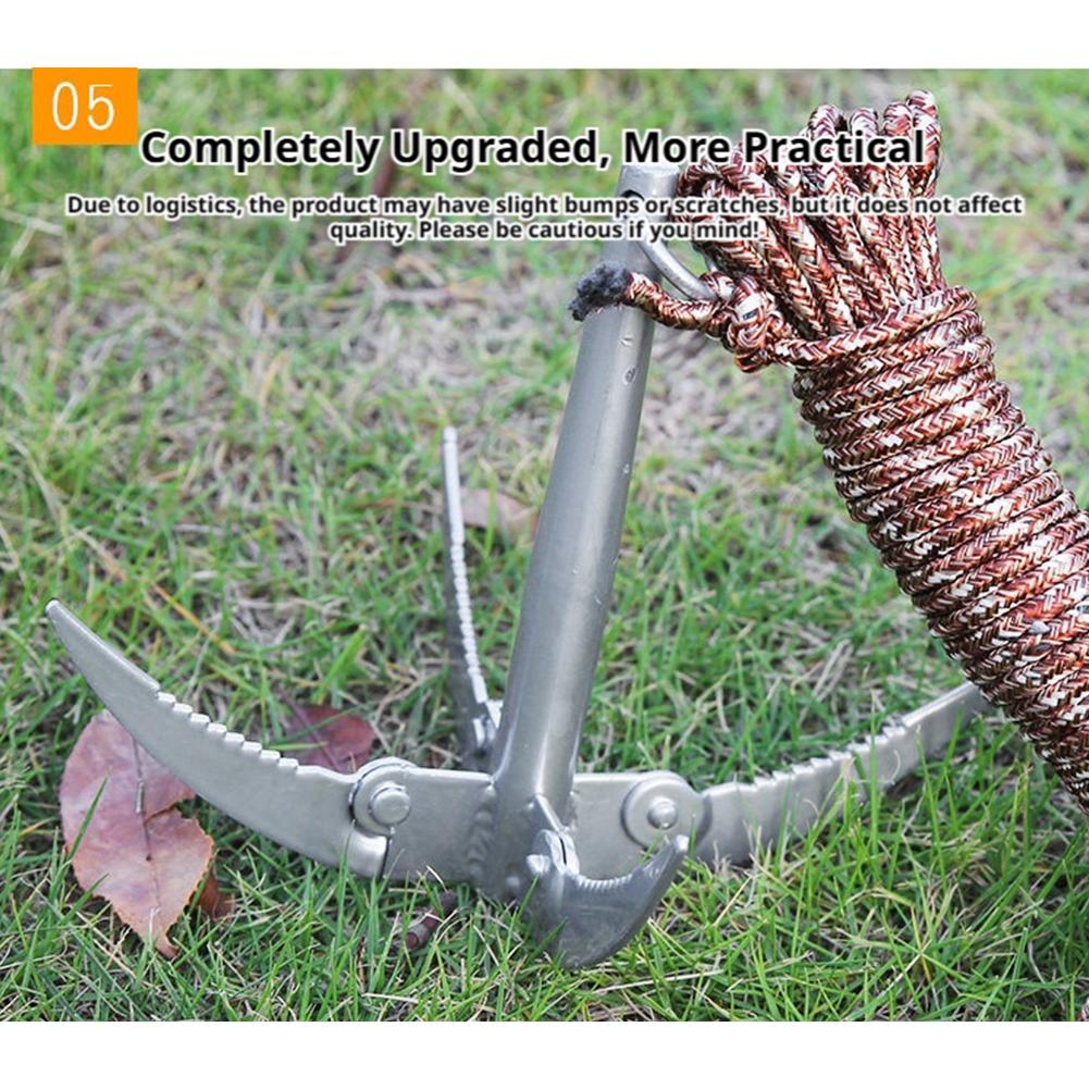 Outdoors Grappling Hook Surviv - Fishing Boat Anchor のレビューと価格