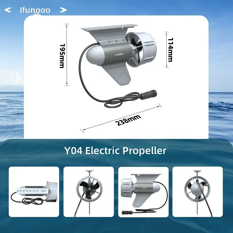 Y04 Electric Thruster B3 Batte - Fishing Boat Outboard Motor のレビューと価格