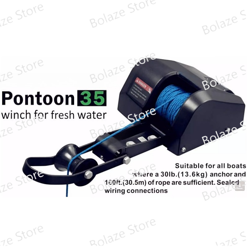 Marine Electric Windlass Saltw - Fishing Boat Anchor Winch のレビューと価格
