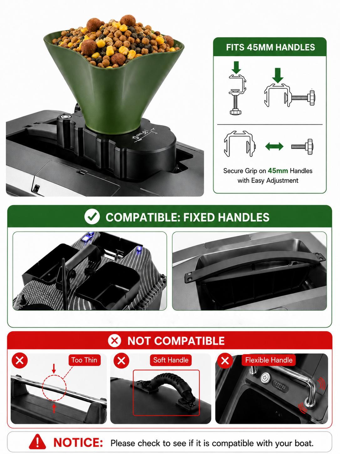 Remote Bait Spreader for RC Fi - Fishing Boat Anchor Winch のレビューと価格