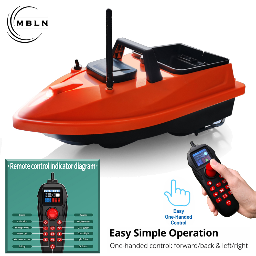 MBLN Mini GPS Bait Boat – 24 W - Fishing Boat Gps のレビューと価格