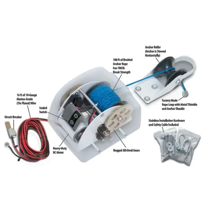 Factory Direct Sailboat Yacht  - Fishing Boat Anchor Winch のレビューと価格