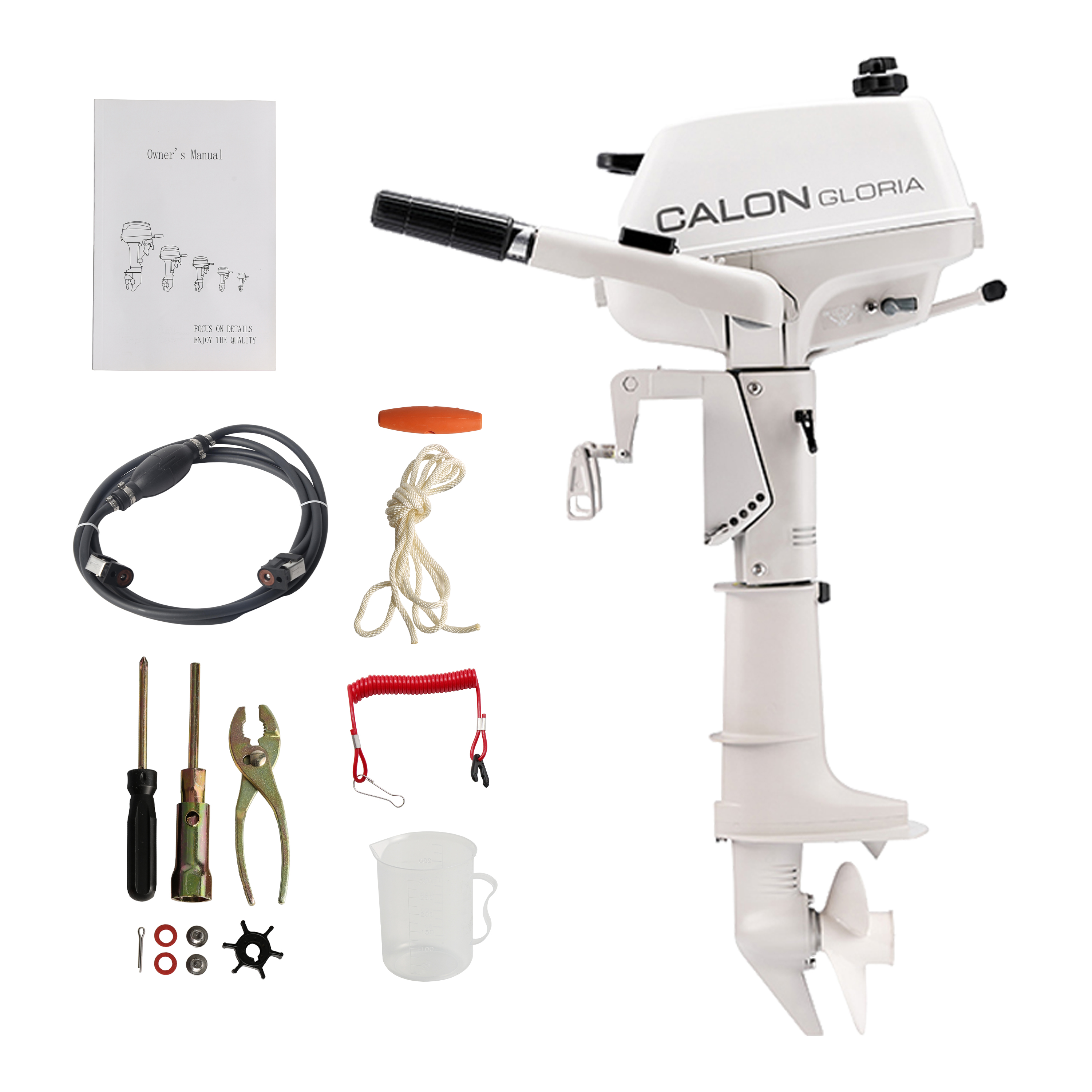 2 Stroke 3HP Calon Outboard Mo - Fishing Boat Outboard Motor のレビューと価格