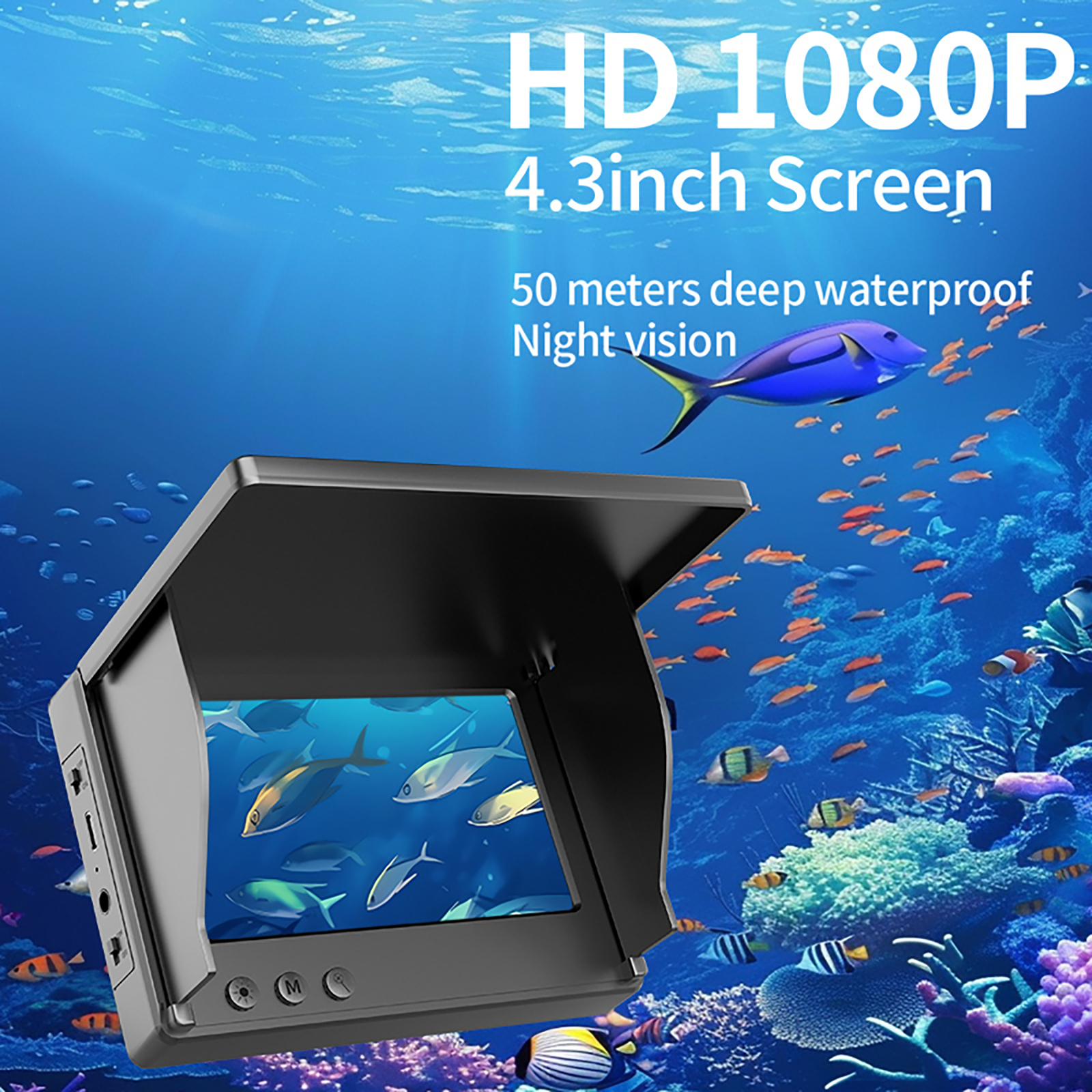 Fish Finder Underwater Camera  - Fishing Boat Depth Finder のレビューと価格