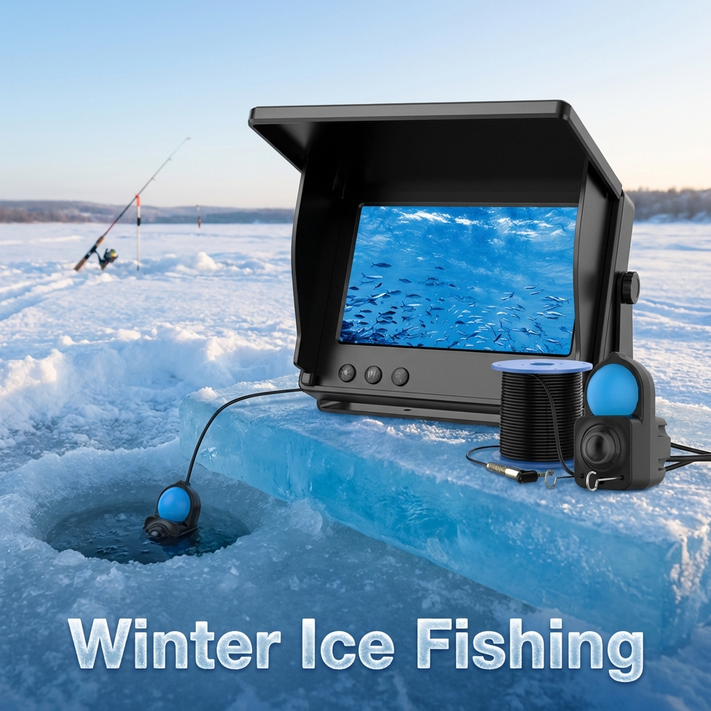 Fish Finder Underwater Camera  - Fishing Boat Depth Finder のレビューと価格