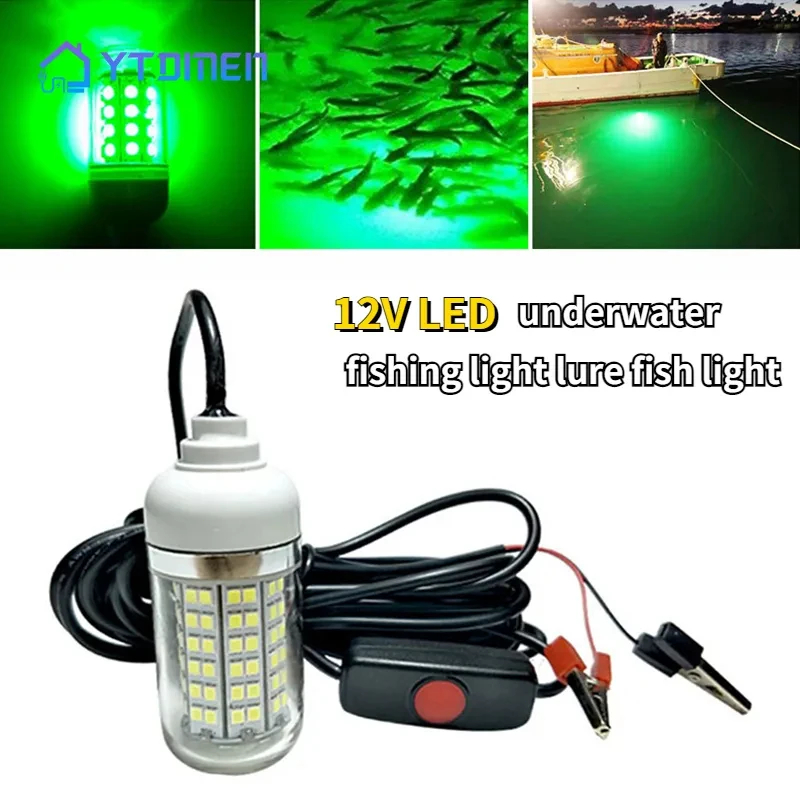 12V Underwater Lamp 15W 108 LE - Fishing Boat Depth Finder のレビューと価格