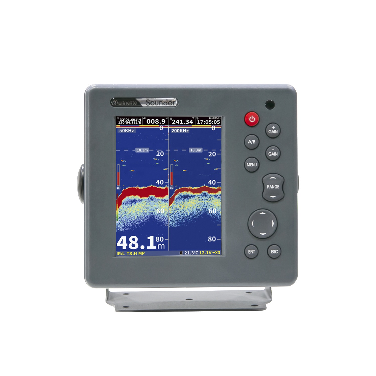Commercial 6-inch Fish Finder  - Fishing Boat Depth Finder のレビューと価格