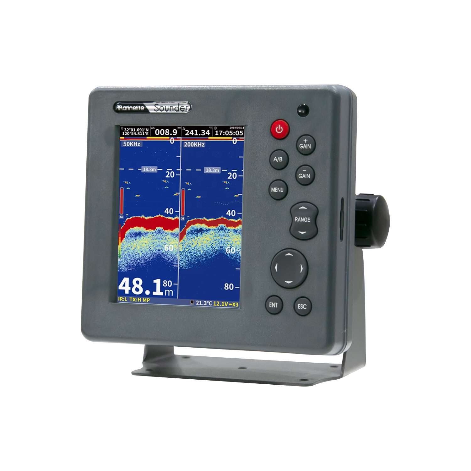Commercial 6-inch Fish Finder  - Fishing Boat Depth Finder のレビューと価格