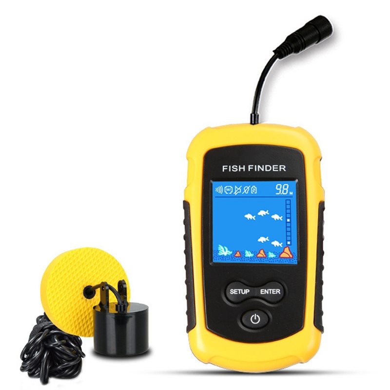 ABUE-Kayak Portable Fish Depth - Fishing Boat Depth Finder のレビューと価格