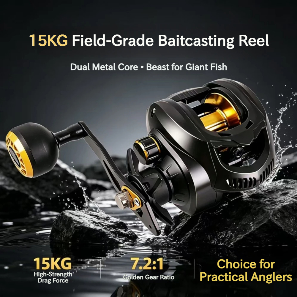 7.2:1 Heavy Duty Baitcasting R - Fishing Boat Steering Wheel のレビューと価格