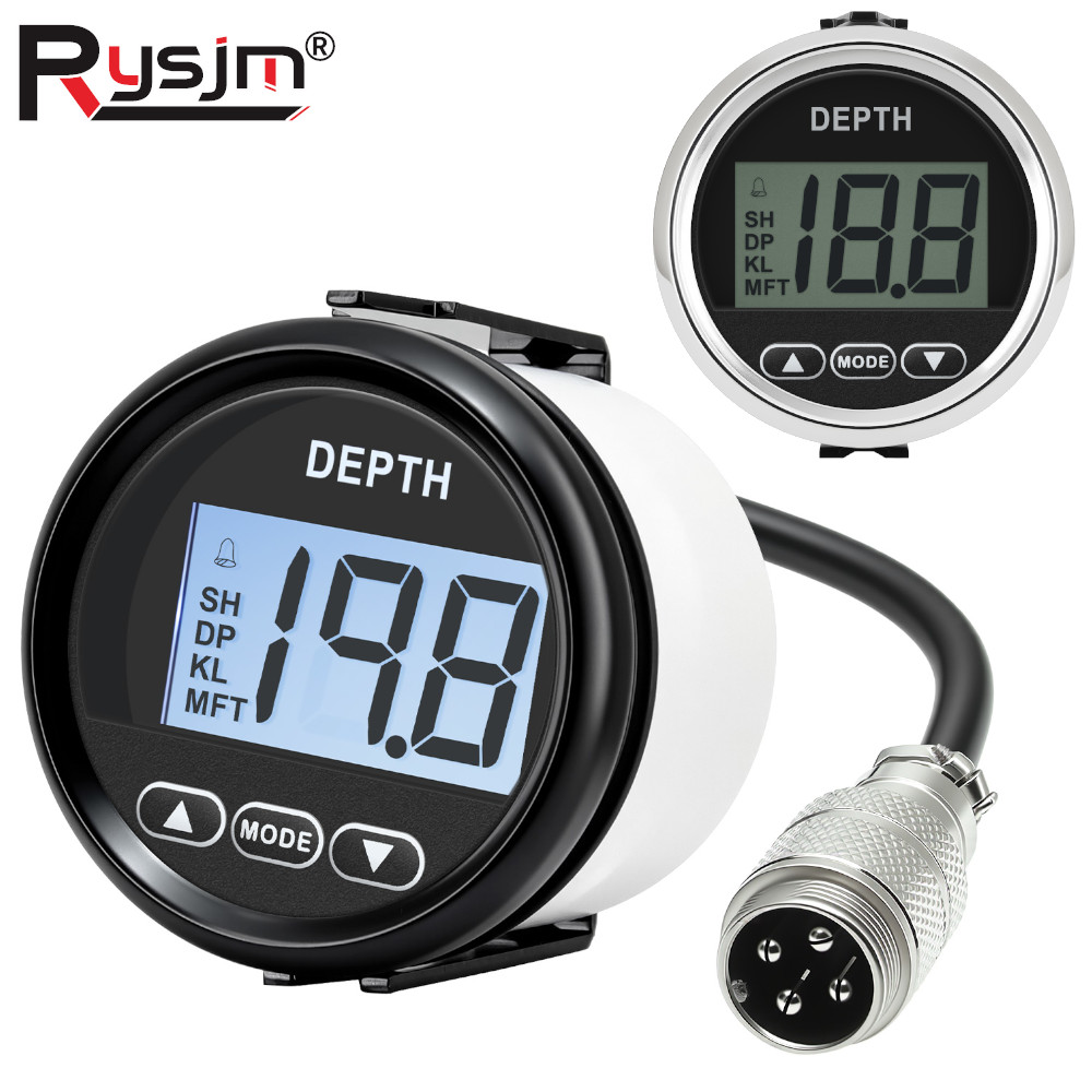 New Depth Detector 52mm/2in Ma - Fishing Boat Gps のレビューと価格