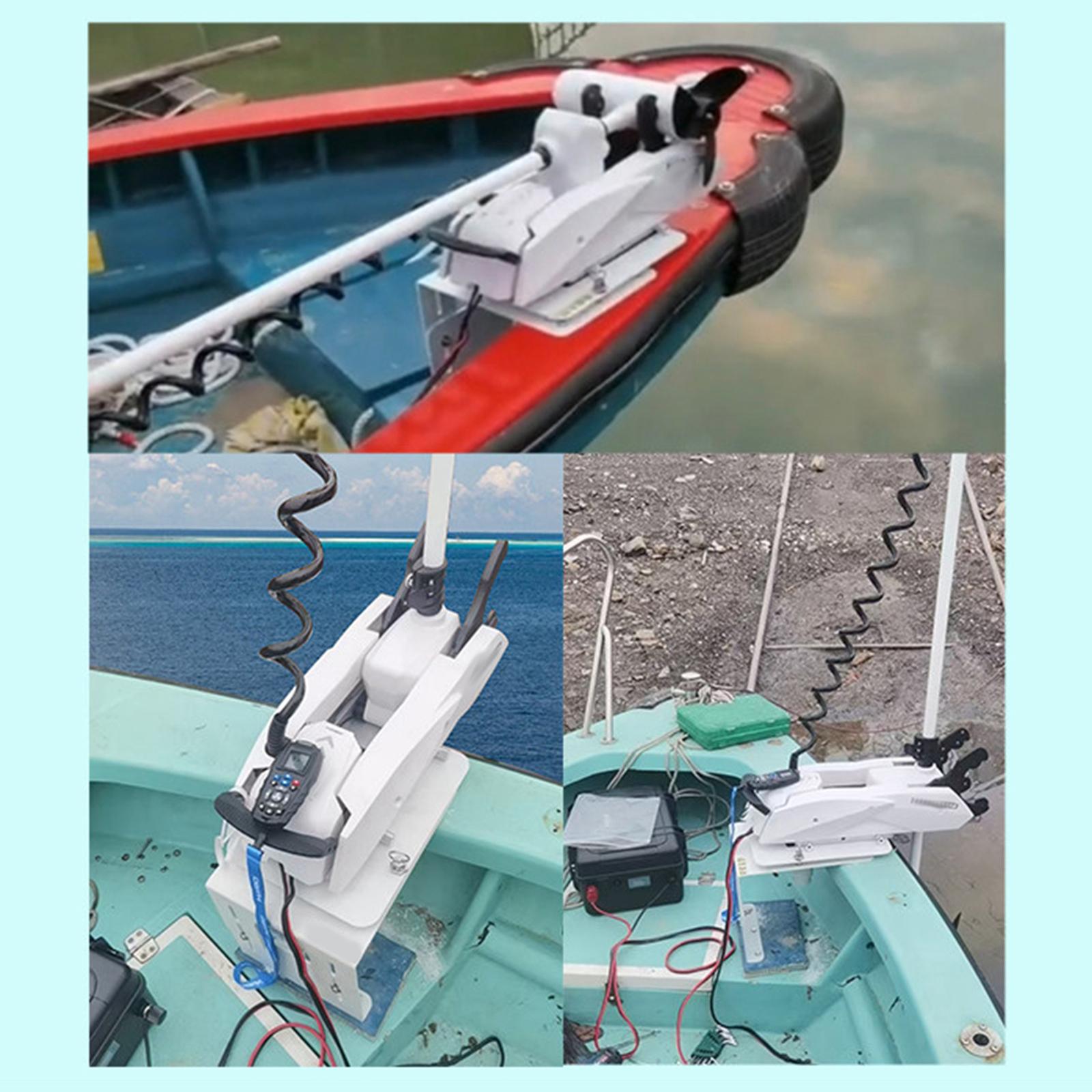 White Kayak Electric Motor Mou - Fishing Boat Trolling Motor のレビューと価格