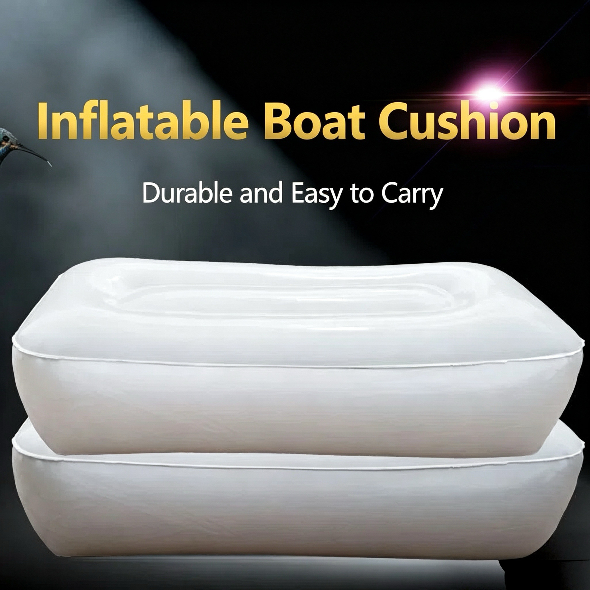 Thickened PVC Inflatable Seat, - Fishing Boat Seat のレビューと価格
