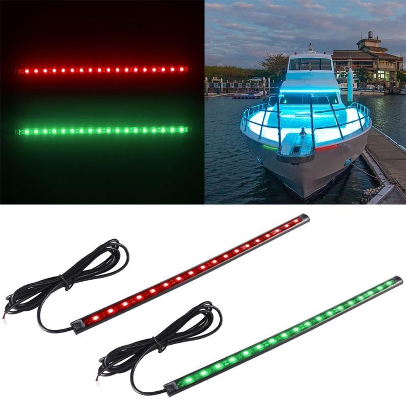 652F 2Pcs LED Boat Navigation  - Fishing Boat Navigation Light のレビューと価格