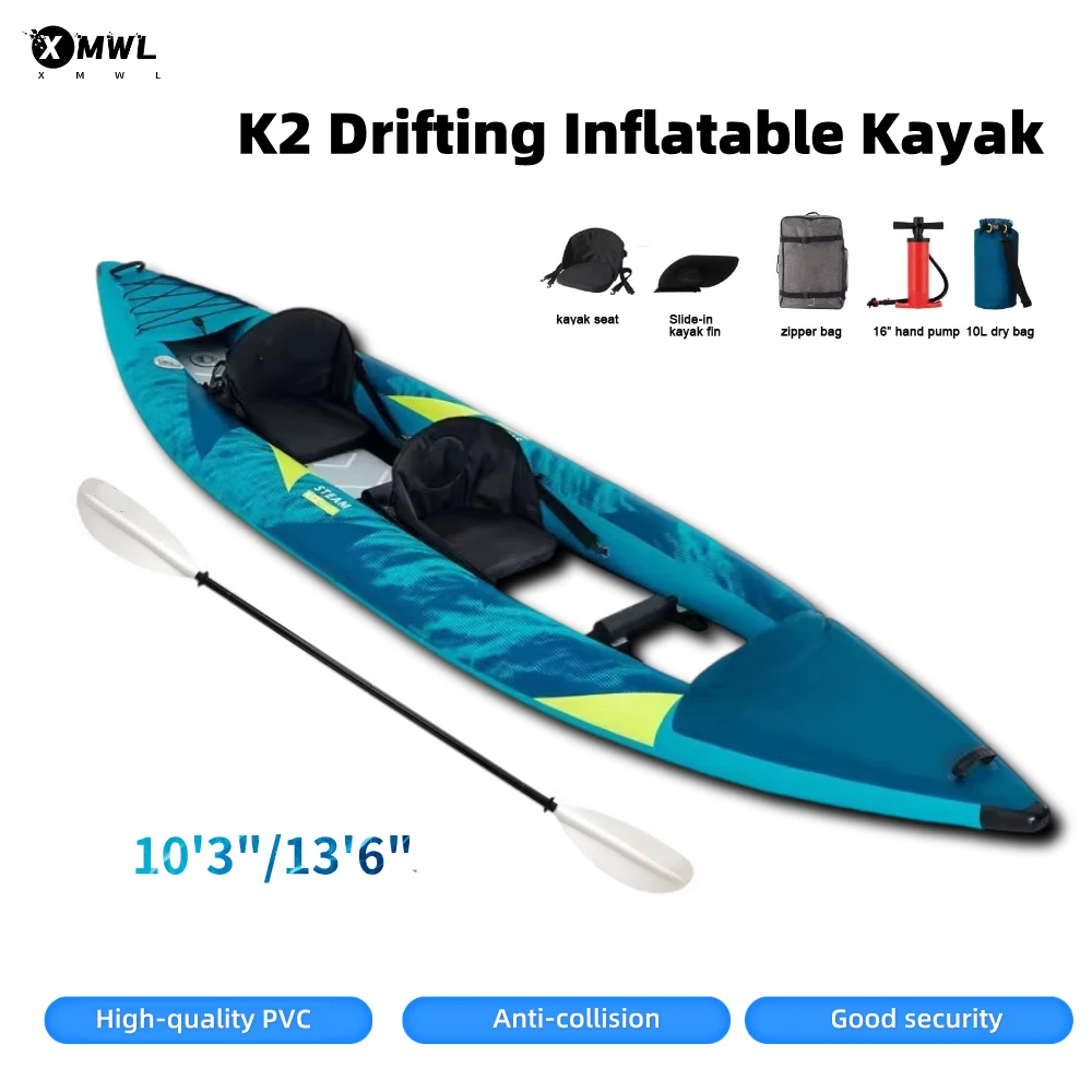 Canoe Kayak Inflatable Boat 1- - Fishing Boat Paddle のレビューと価格