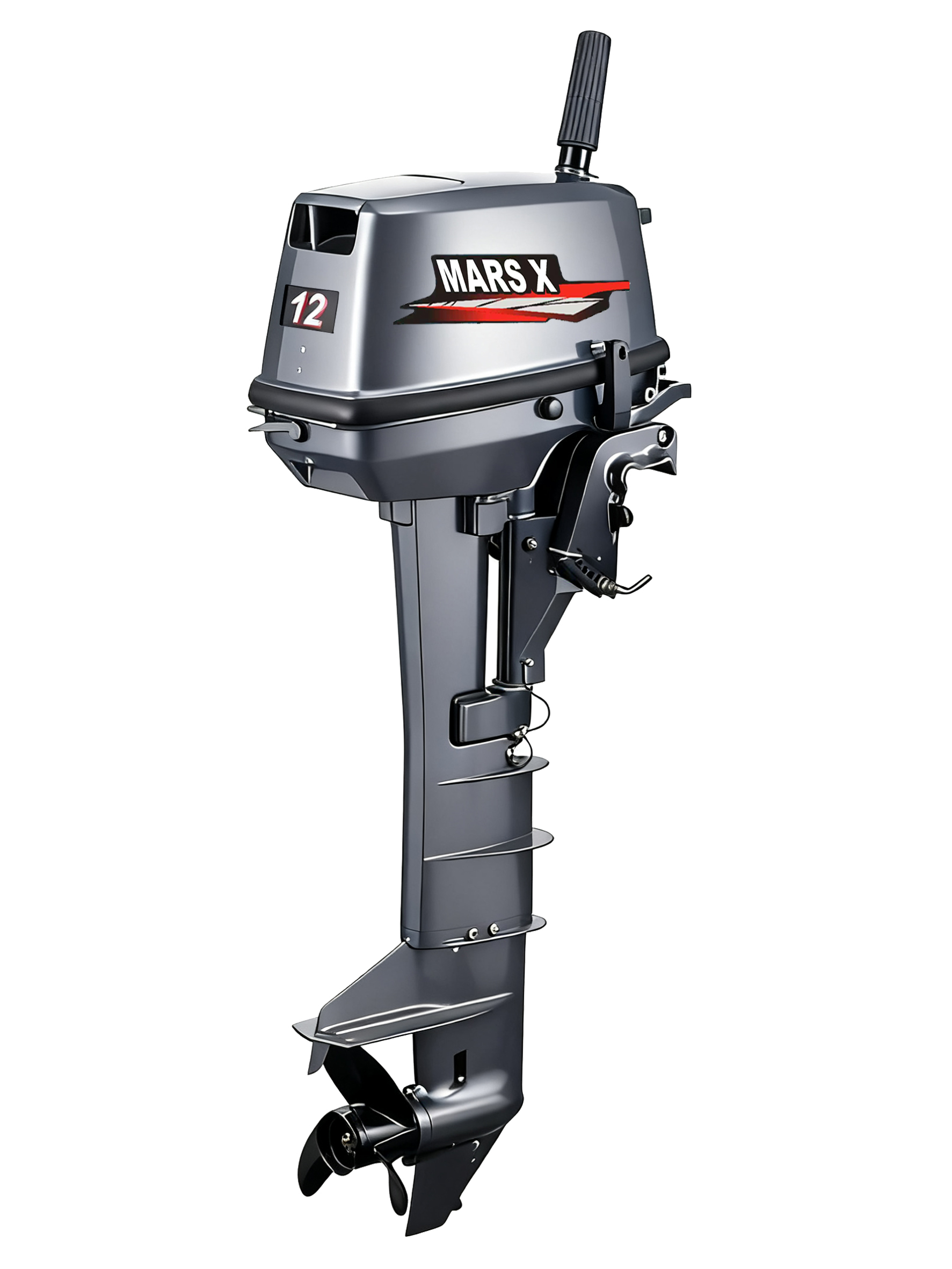 MARS X 12HP Two-Stroke Outboar - Fishing Boat Outboard Motor のレビューと価格