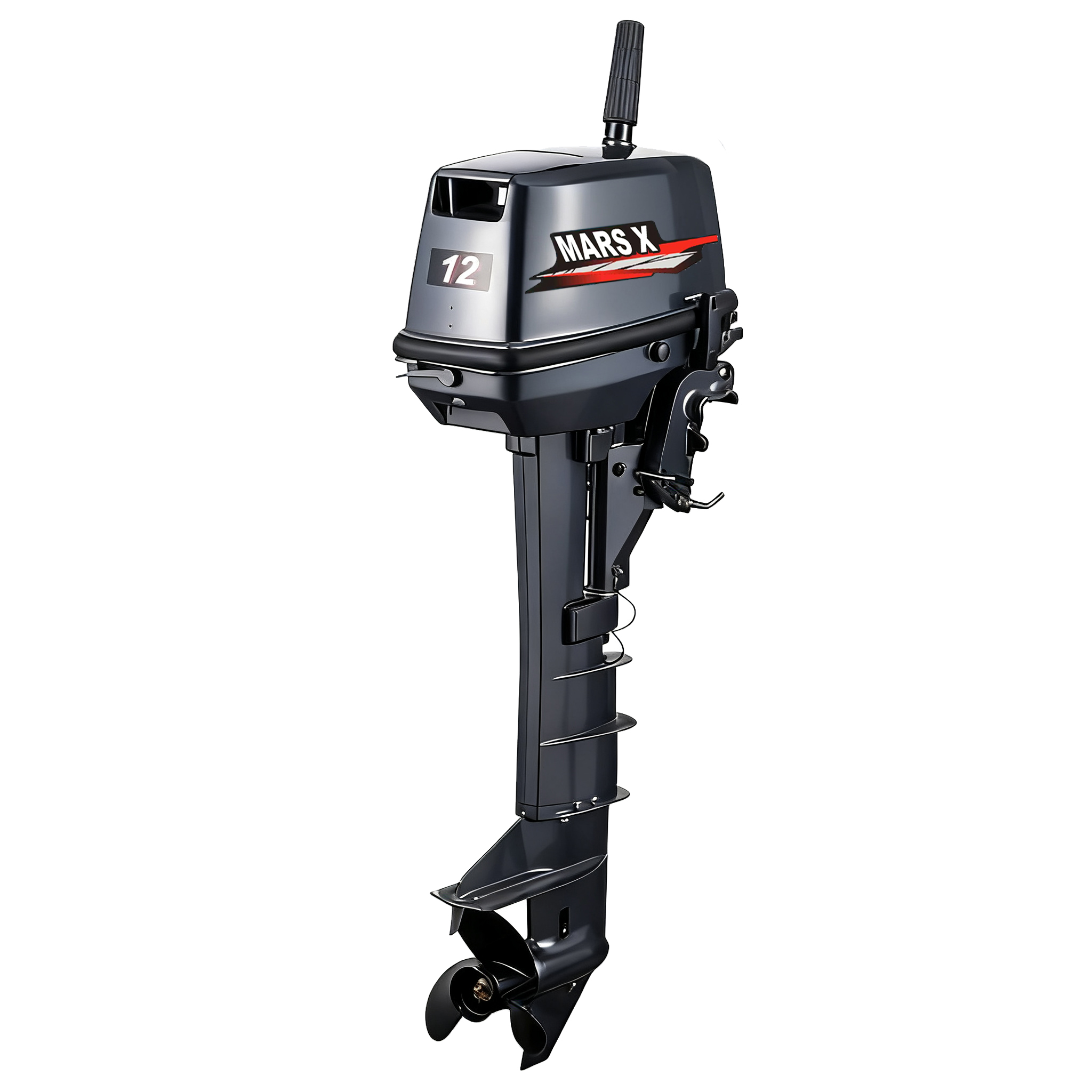 MARS X 12HP Two-Stroke Outboar - Fishing Boat Outboard Motor のレビューと価格
