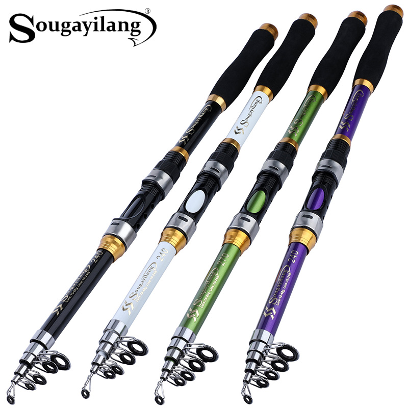Sougayilang 4 Colors Telescopi - Fishing Boat Fiberglass のレビューと価格
