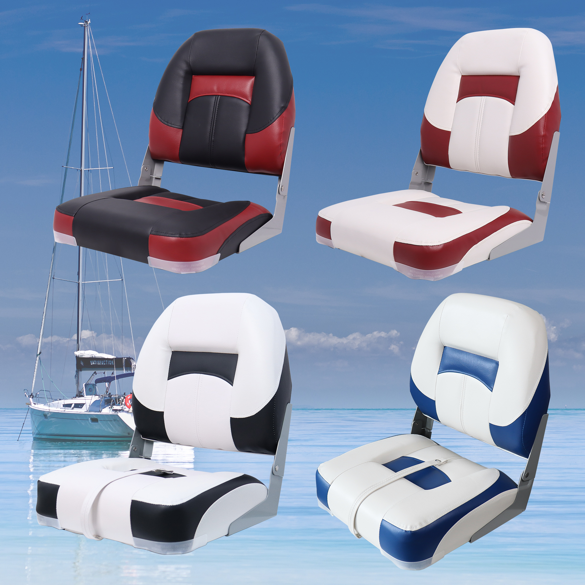 Folding Bass Boat Seats Classi - Fishing Boat Seat のレビューと価格