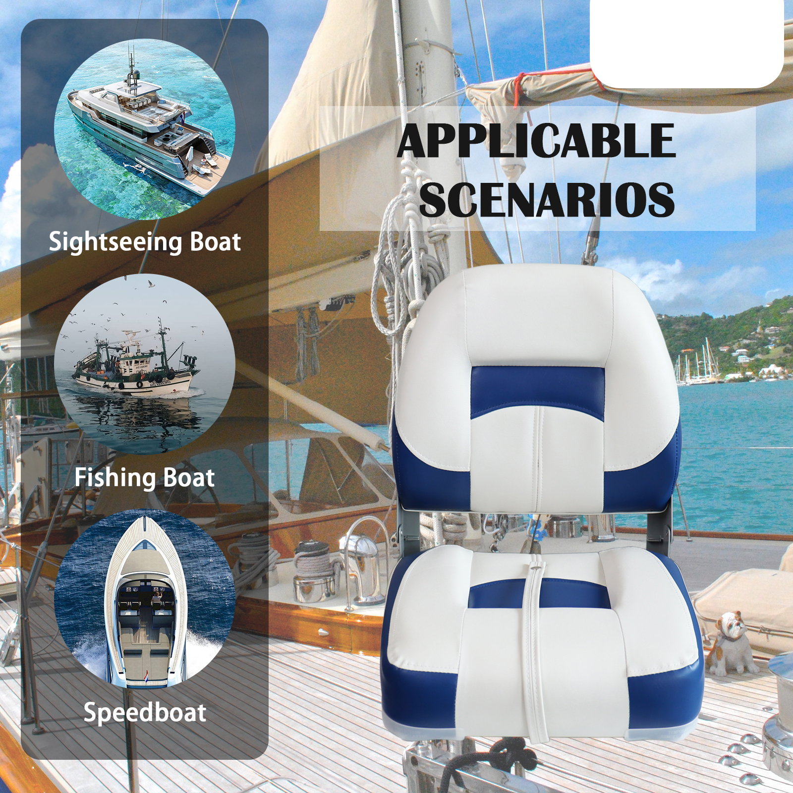 Folding Bass Boat Seats Classi - Fishing Boat Seat のレビューと価格