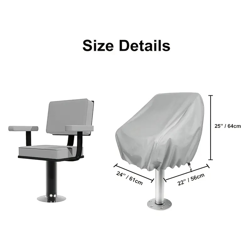 1Pcs Waterproof Boat Seat Cove - Fishing Boat Cover のレビューと価格