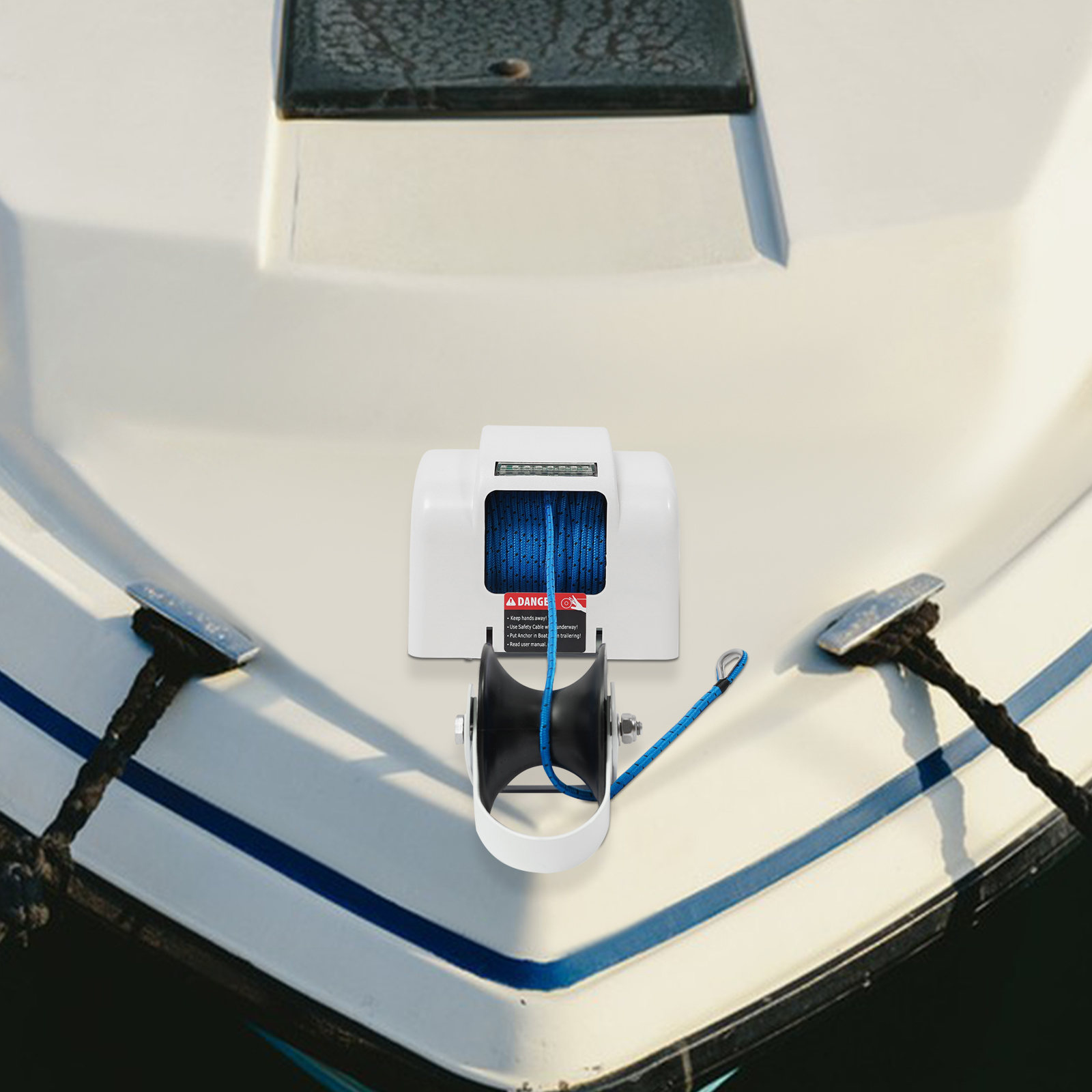 12V Electric Anchor Winch 45LB - Fishing Boat Anchor Winch のレビューと価格