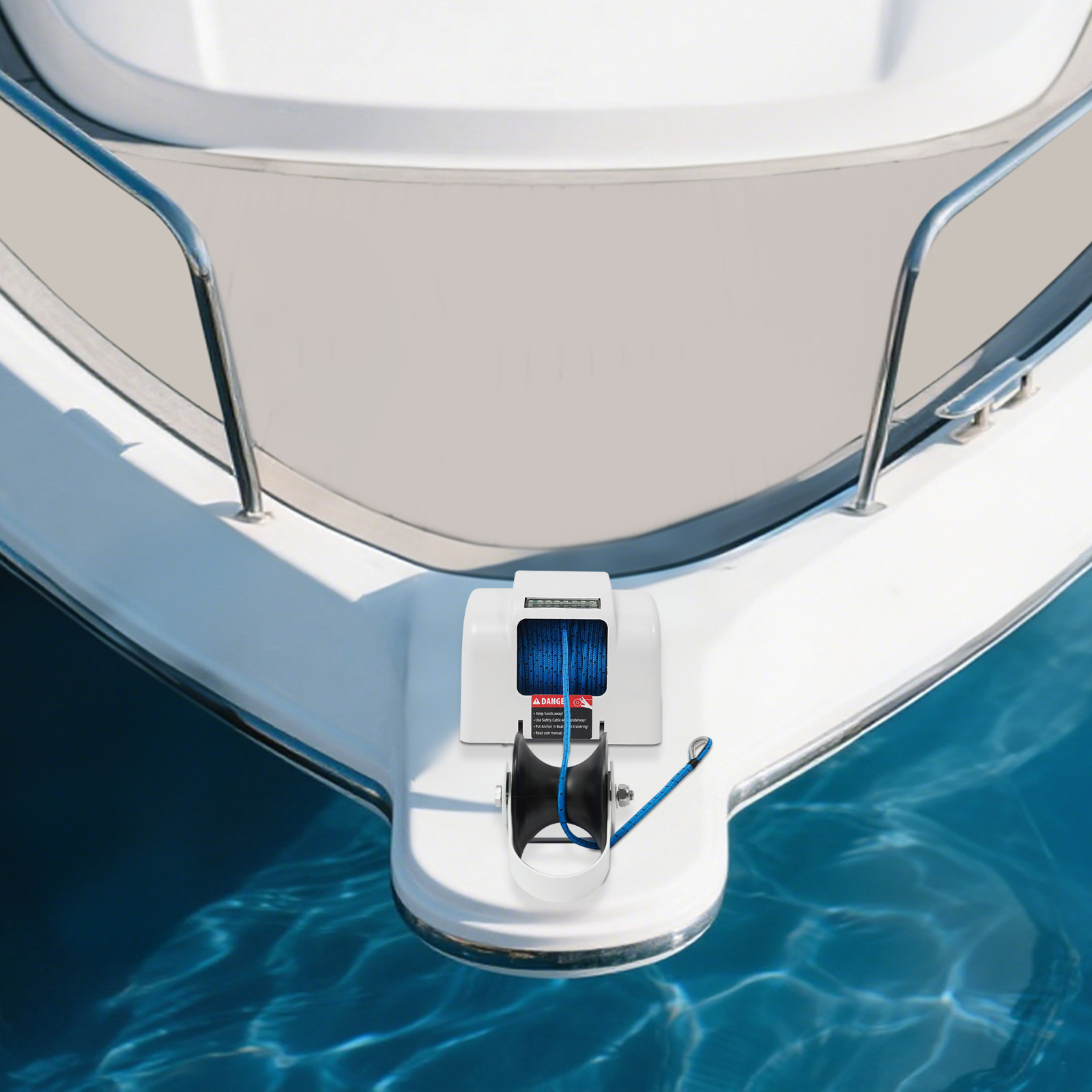 12V Electric Anchor Winch 45LB - Fishing Boat Anchor Winch のレビューと価格