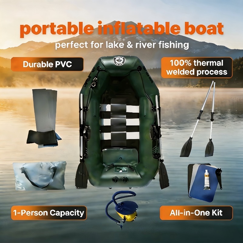 1 Person Fishing Boat Cheap In - Fishing Boat Oar のレビューと価格