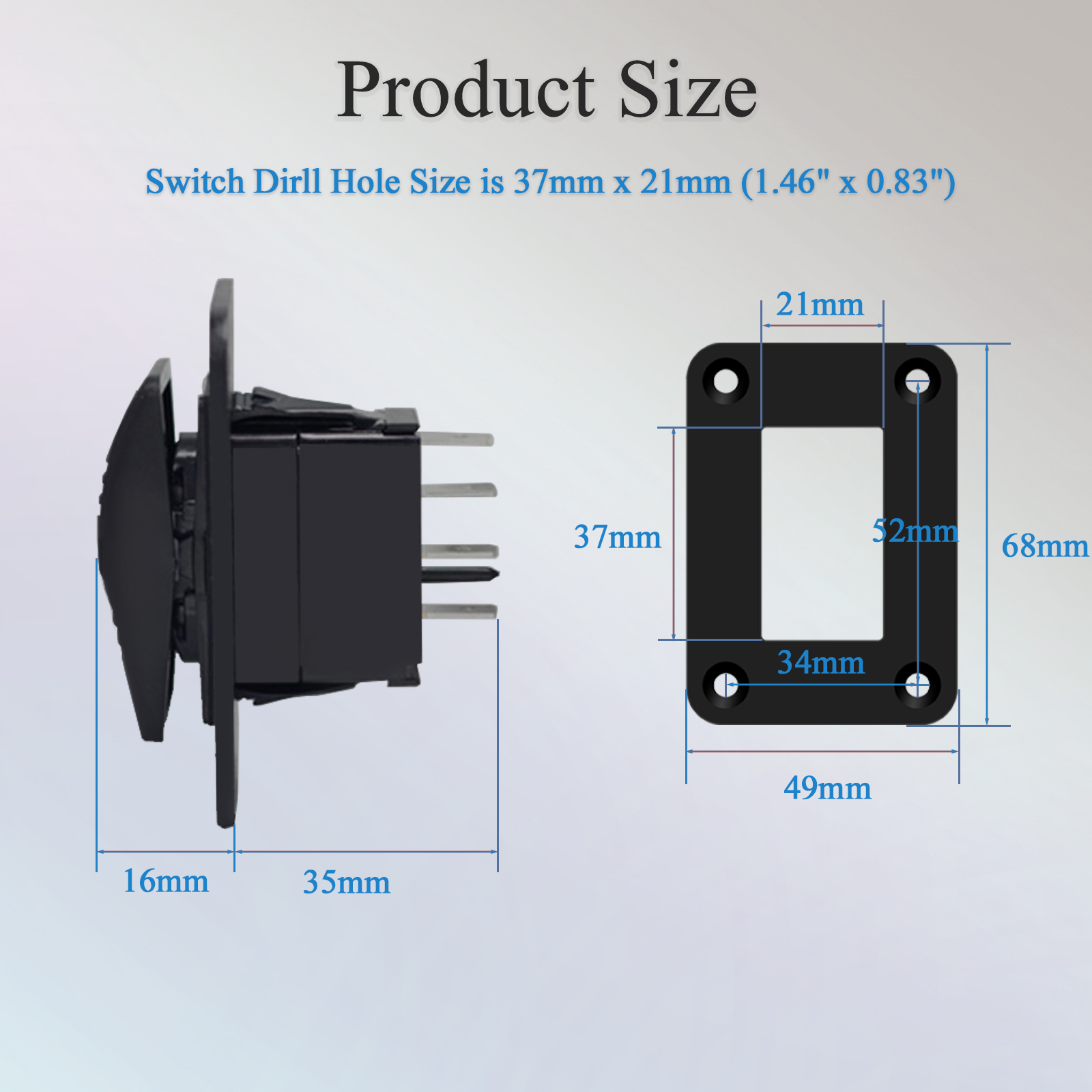 3 Way Bilge Pump Rocker Switch - Fishing Boat Bilge Pump のレビューと価格