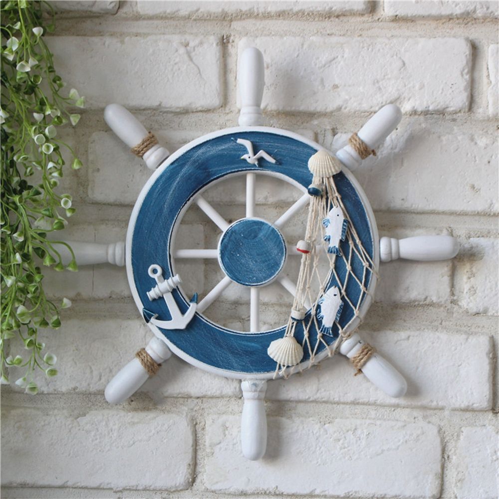 Vintage Nautical Decoration Cr - Fishing Boat Steering Wheel のレビューと価格