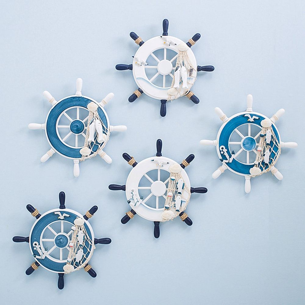 Style 9 Inch Fishing Net Home  - Fishing Boat Steering Wheel のレビューと価格