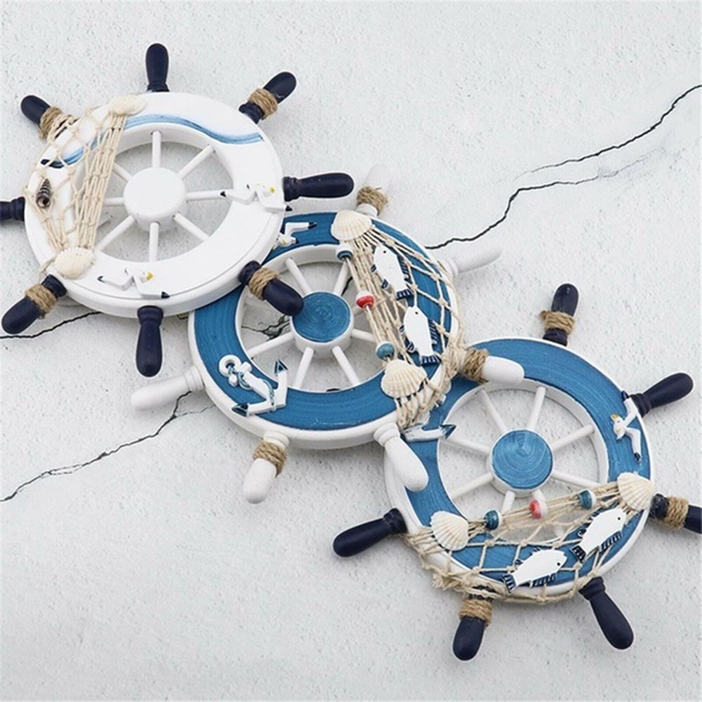 Style 9 Inch Fishing Net Home  - Fishing Boat Steering Wheel のレビューと価格
