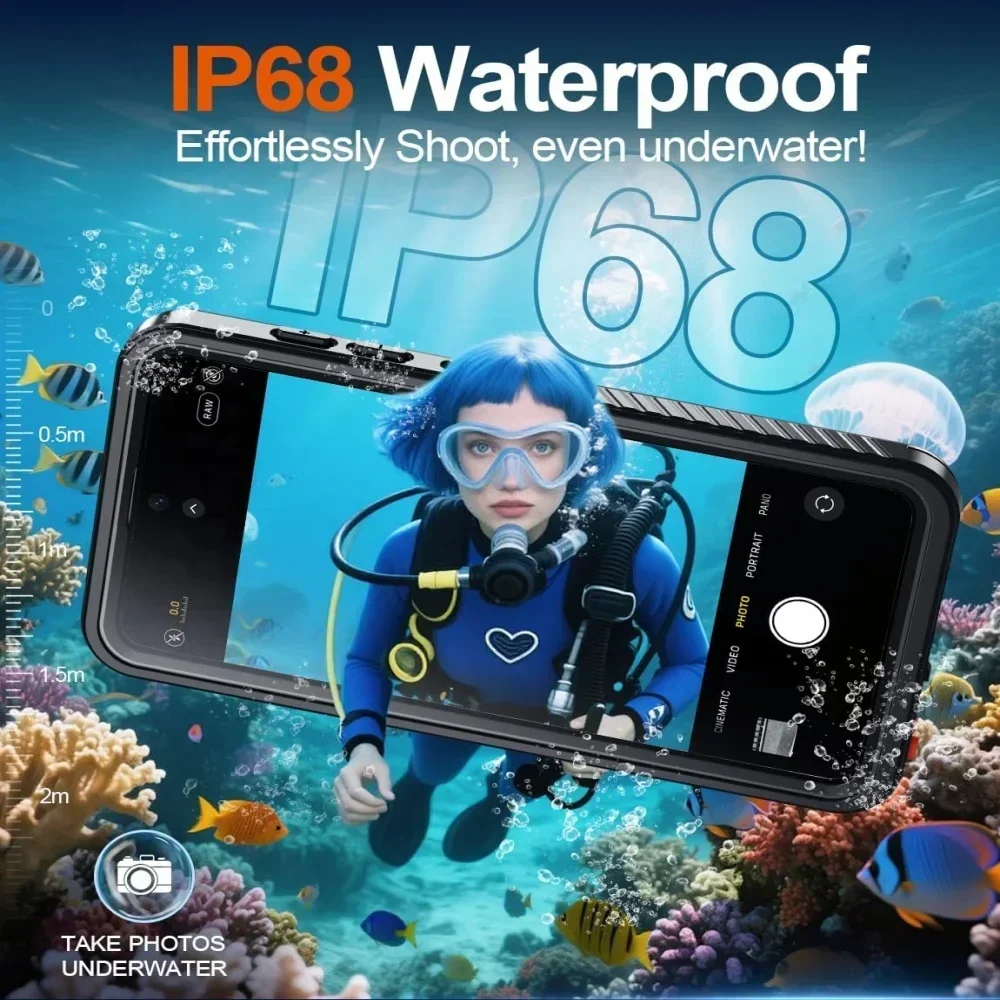 IP68 Waterproof Case for Samsu - Fishing Boat Cover のレビューと価格