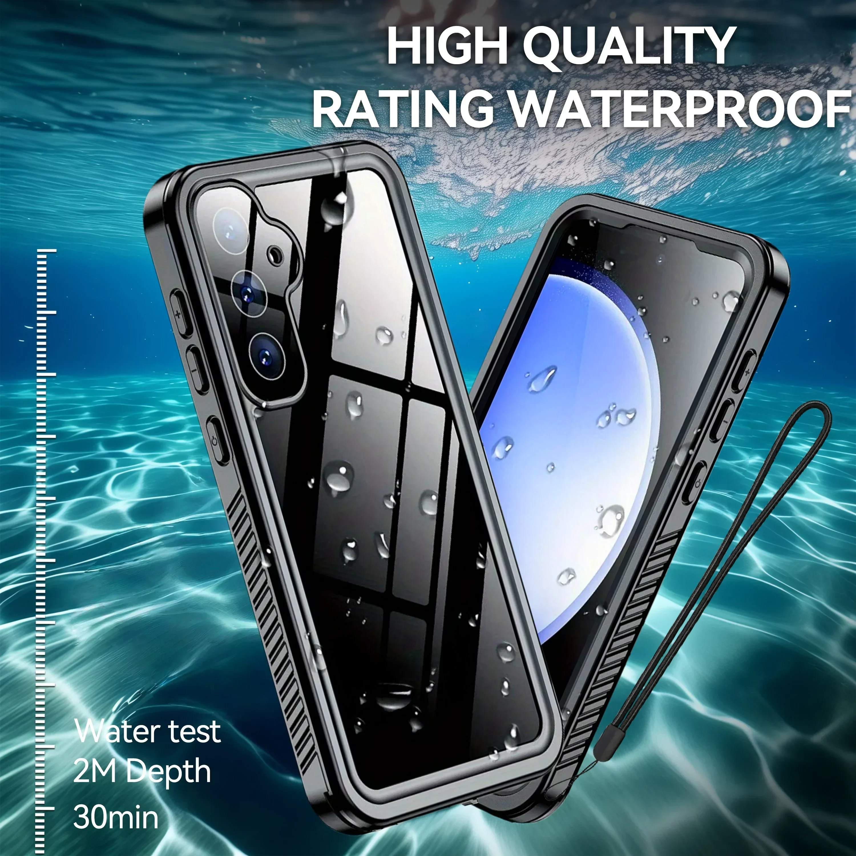 IP68 Waterproof Case for Samsu - Fishing Boat Cover のレビューと価格