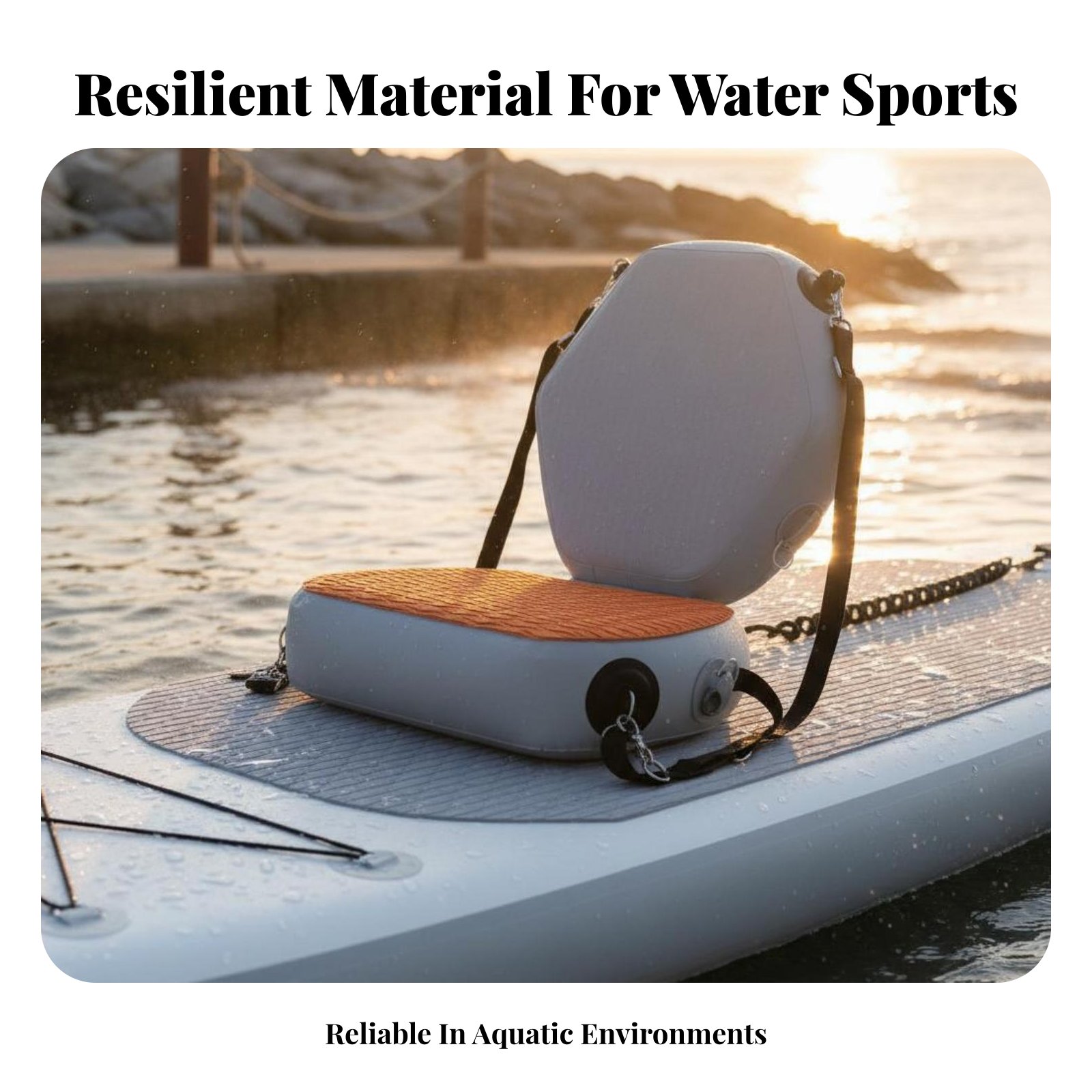 Inflatable Kayak Seat Wear-Res - Fishing Boat Paddle のレビューと価格