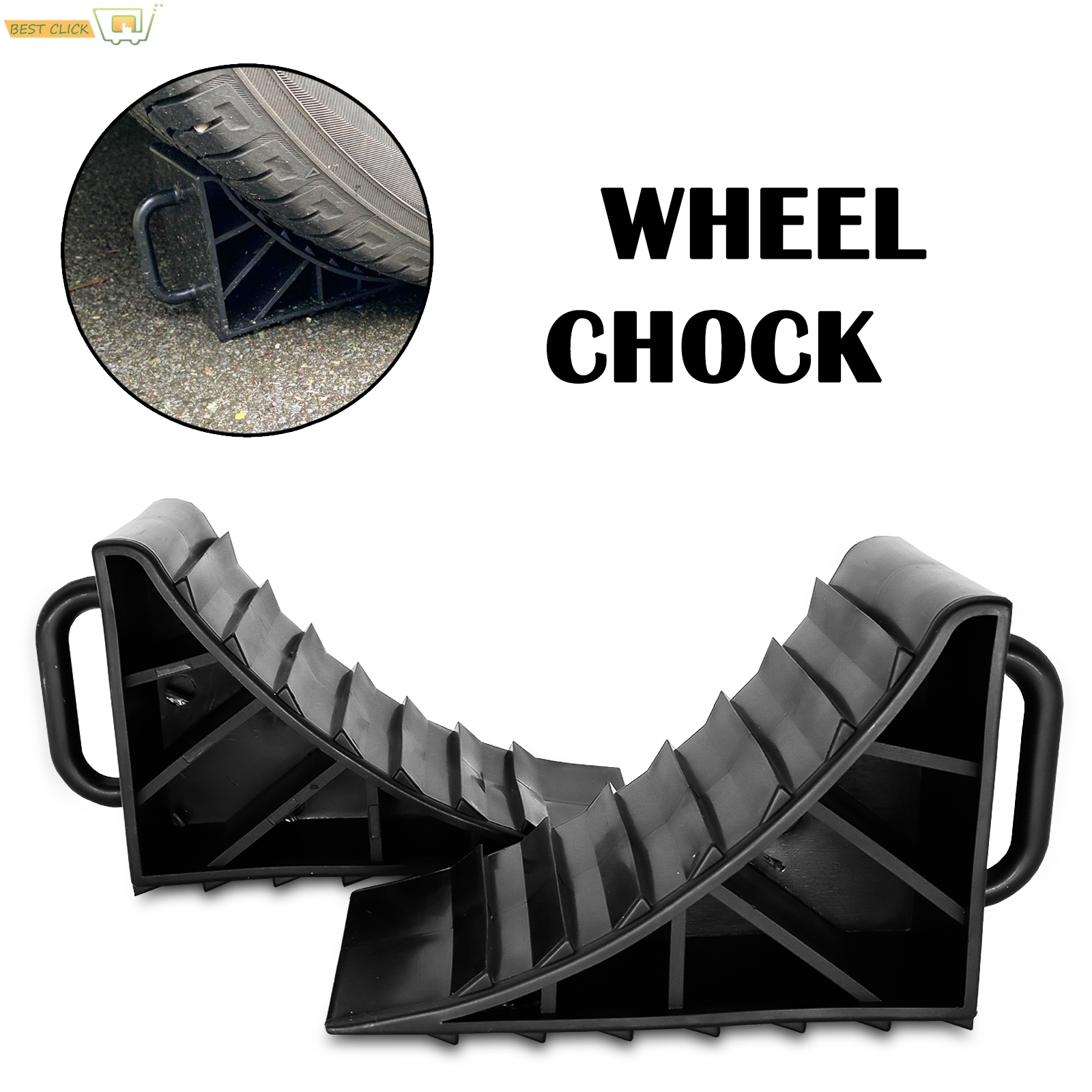 2 Pcs Portable Wheel Chock wit - Fishing Boat Trailer のレビューと価格