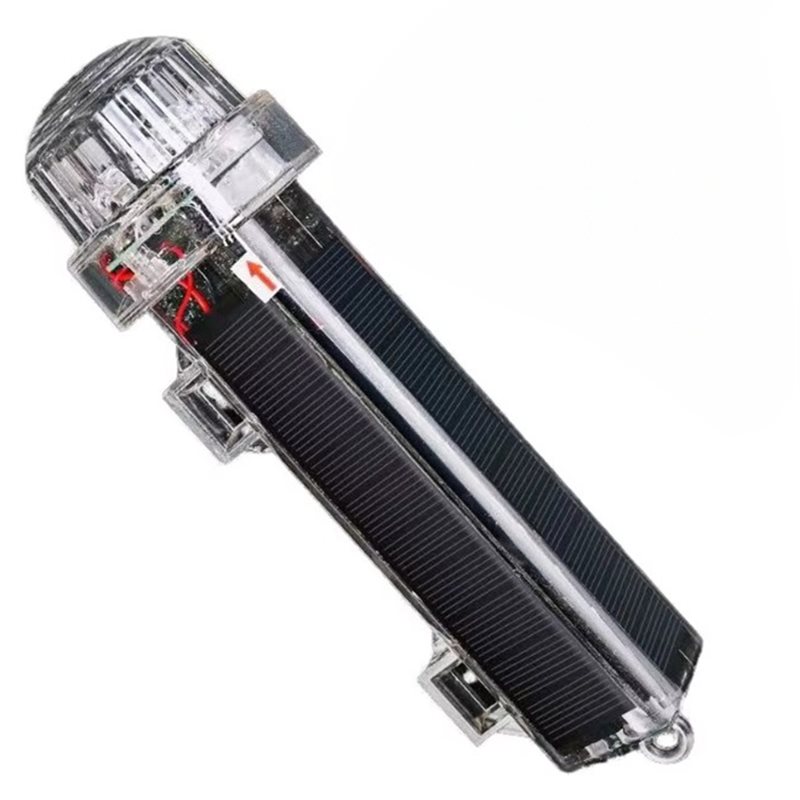 Solar Powered LED Marine Signa - Fishing Boat Navigation Light のレビューと価格