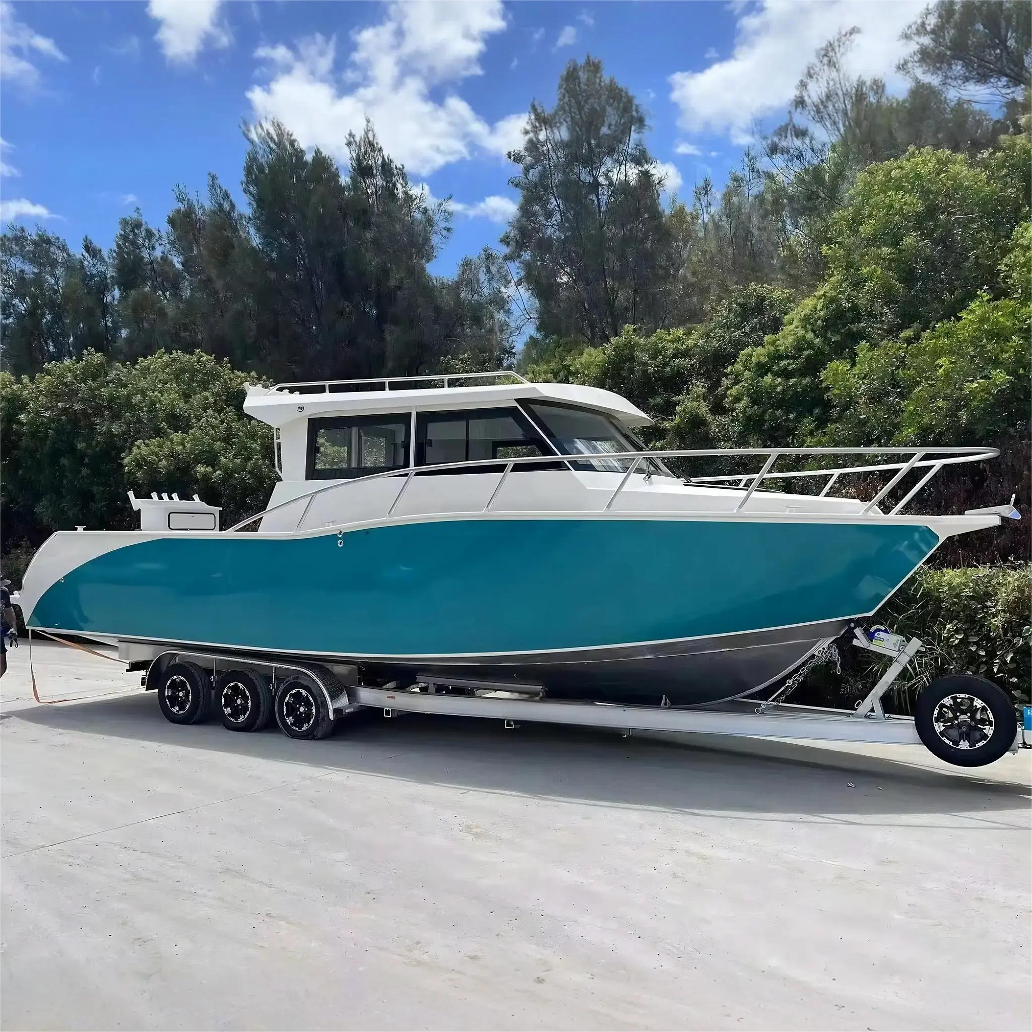 9m 29.5ft Aluminum Cabin Sport - Fishing Boat Fiberglass のレビューと価格
