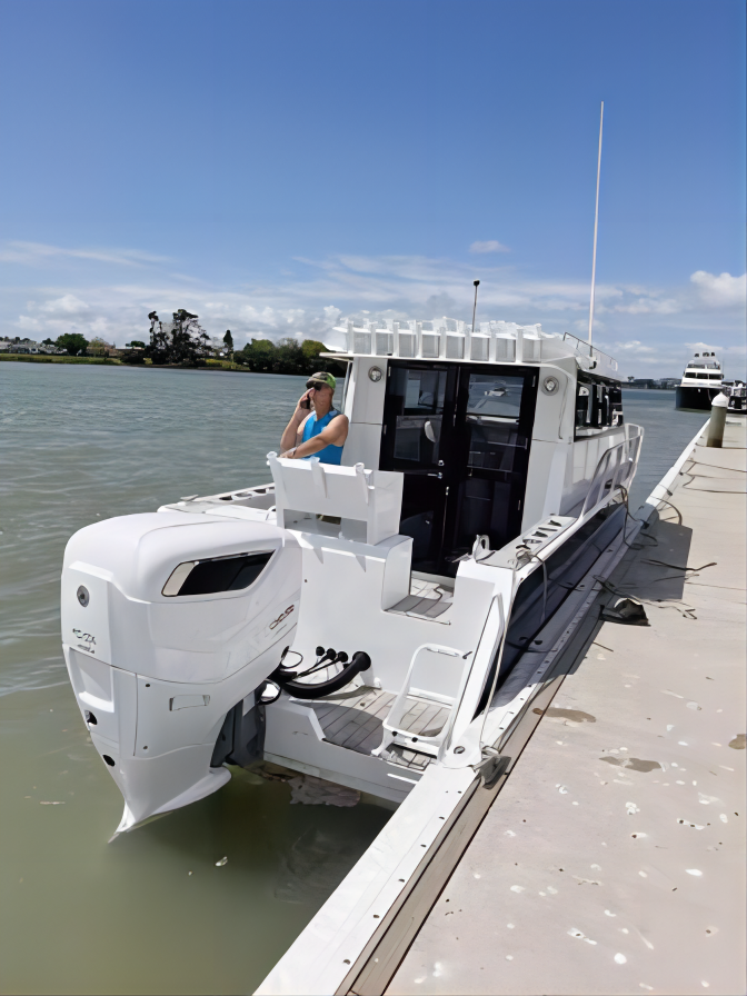 9m 29.5ft Aluminum Cabin Sport - Fishing Boat Fiberglass のレビューと価格