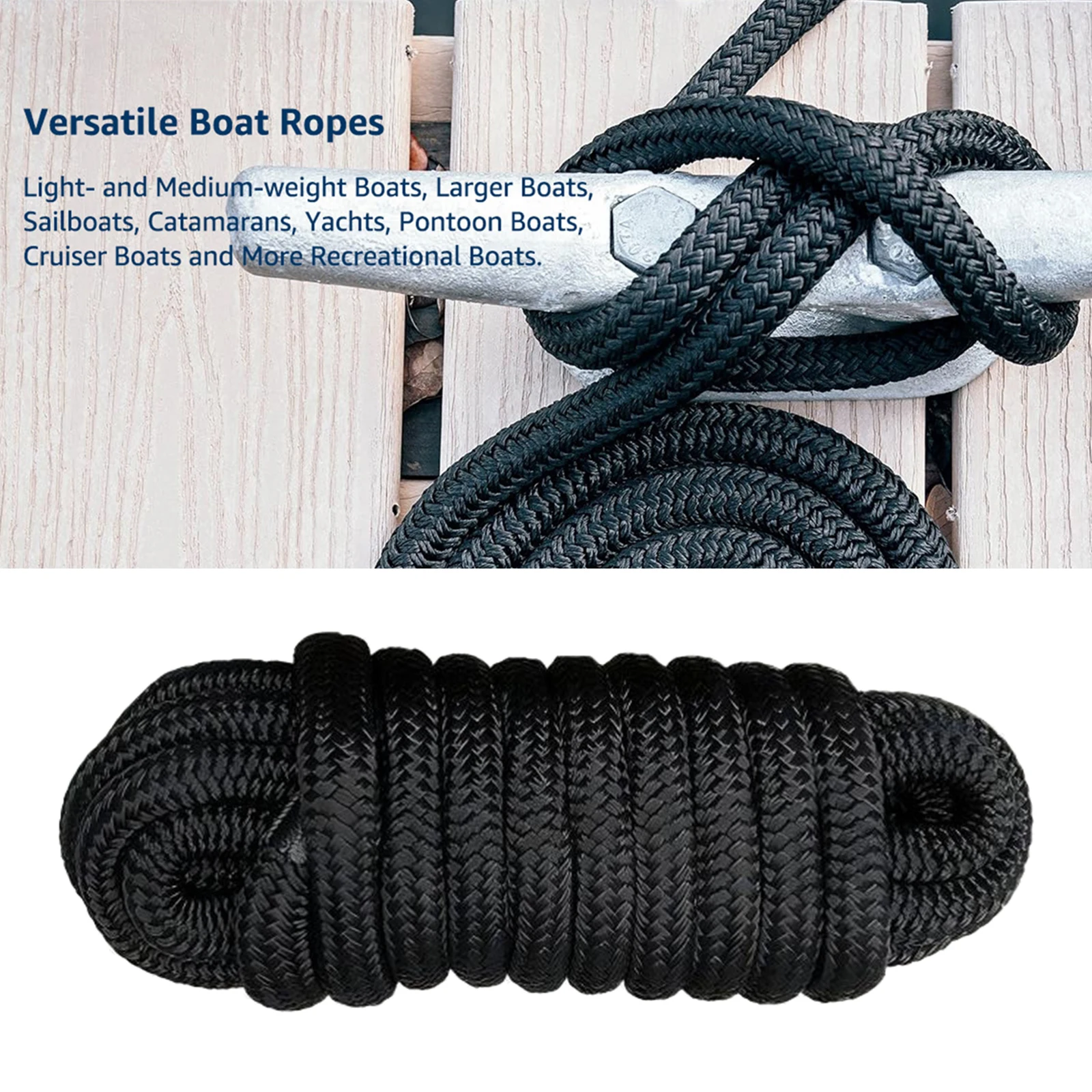 Marine Dock Rope Nylon Docking - Fishing Boat Paddle のレビューと価格