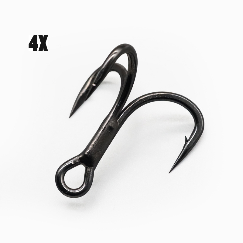 100Pcs Fishhooks 4X Strong Tre - Fishing Boat Anchor のレビューと価格