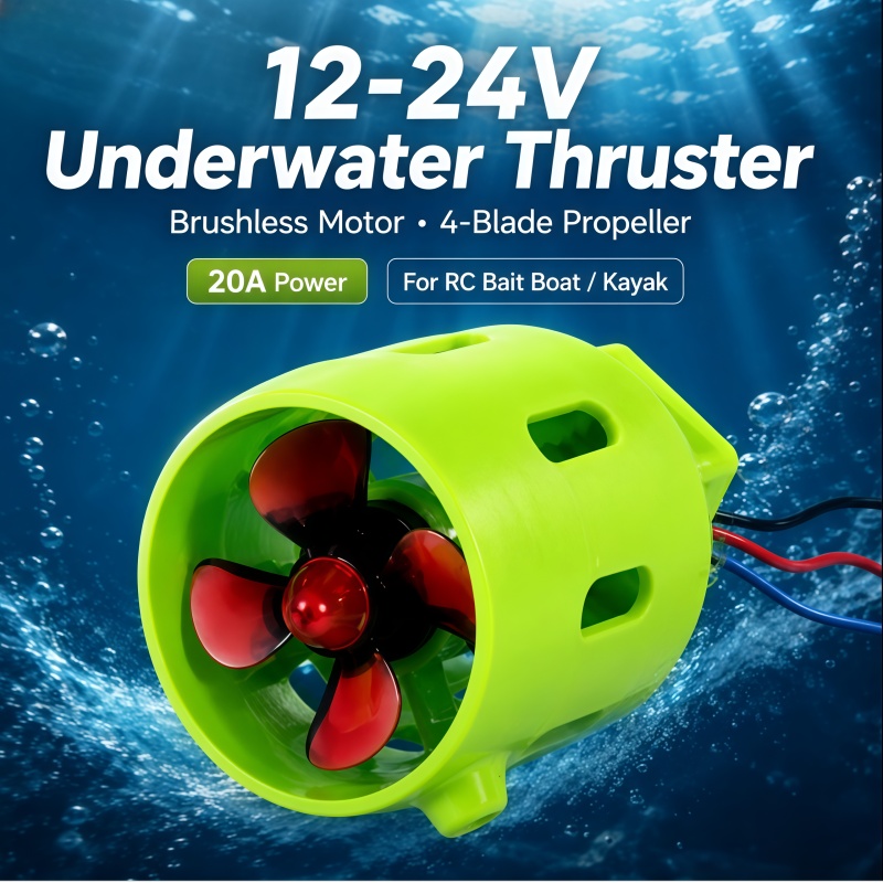 12-24V 20A Brushless Underwate - Fishing Boat Trolling Motor のレビューと価格