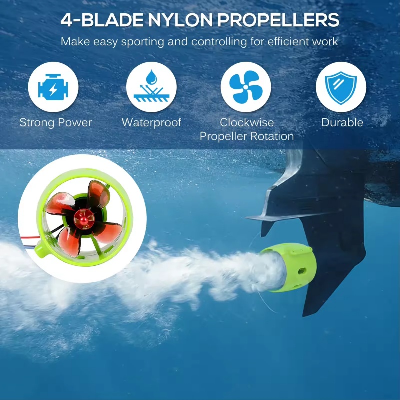 12-24V 20A Brushless Underwate - Fishing Boat Trolling Motor のレビューと価格