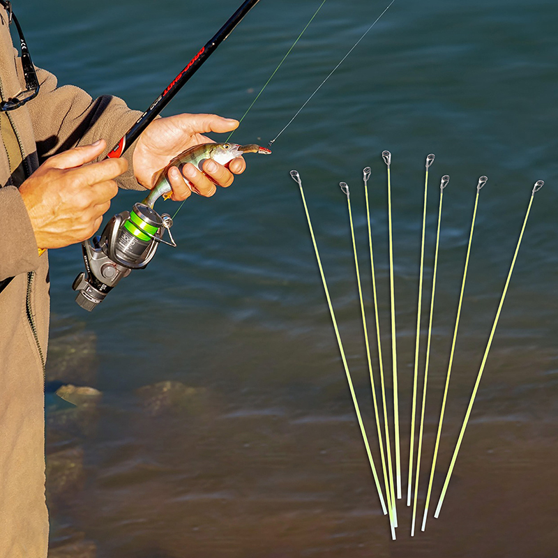 5Pcs 42CM Boat/Raft Rod Tip Sp - Fishing Boat Fiberglass のレビューと価格