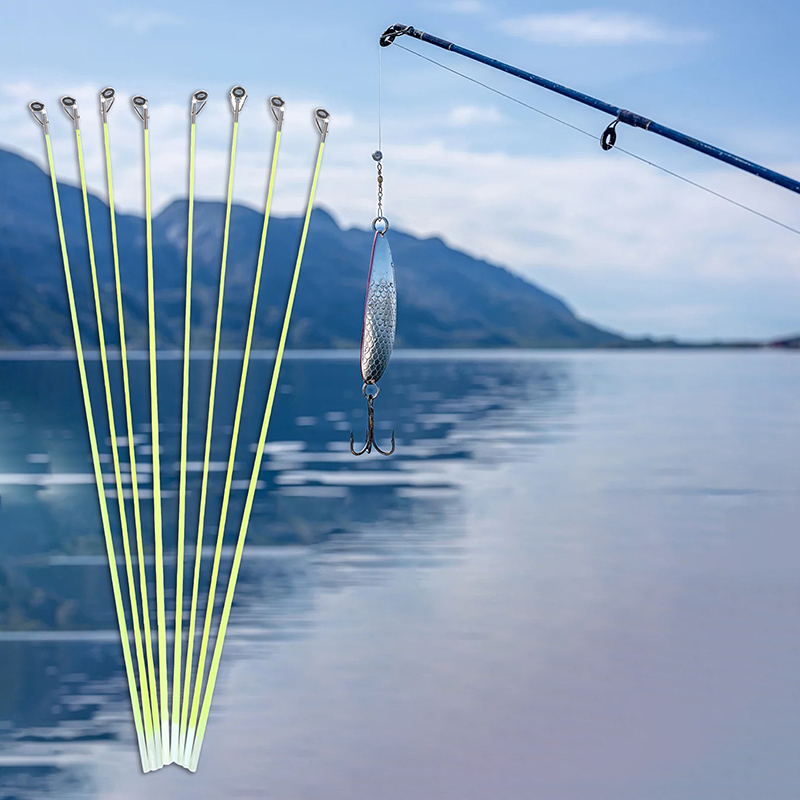 5Pcs 42CM Boat/Raft Rod Tip Sp - Fishing Boat Fiberglass のレビューと価格