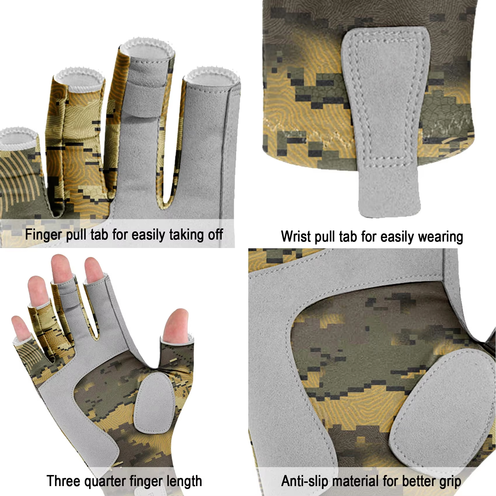 Aventik Fingerless Fishing Glo - Fishing Boat Oar のレビューと価格