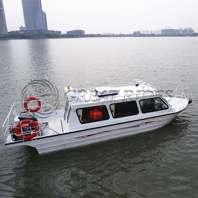 Luxury 25ft 7.5m Aluminum Allo - Fishing Boat Fiberglass のレビューと価格