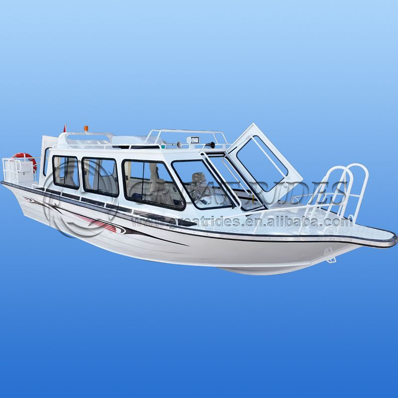 Luxury 25ft 7.5m Aluminum Allo - Fishing Boat Fiberglass のレビューと価格