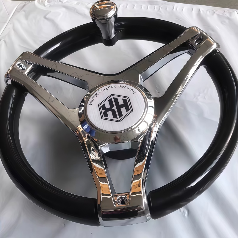 Marine Steering Wheel With Ass - Fishing Boat Steering Wheel のレビューと価格