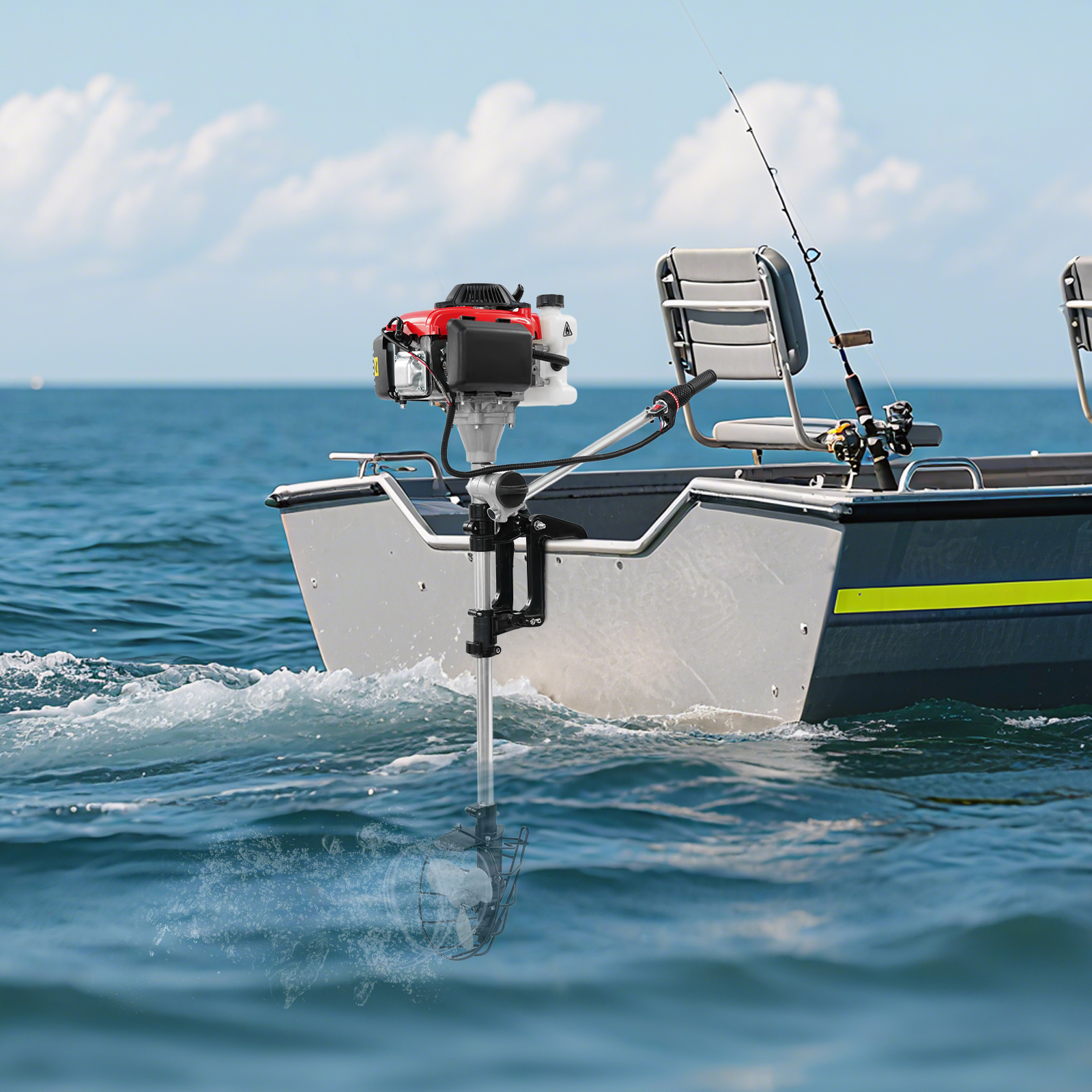 Outboard Motor, Gasoline Outbo - Fishing Boat Outboard Motor のレビューと価格